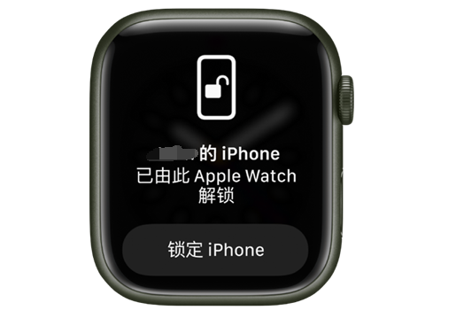 虞城苹果手机维修分享用 AppleWatch 解锁配备面容 ID 的 iPhone方法 