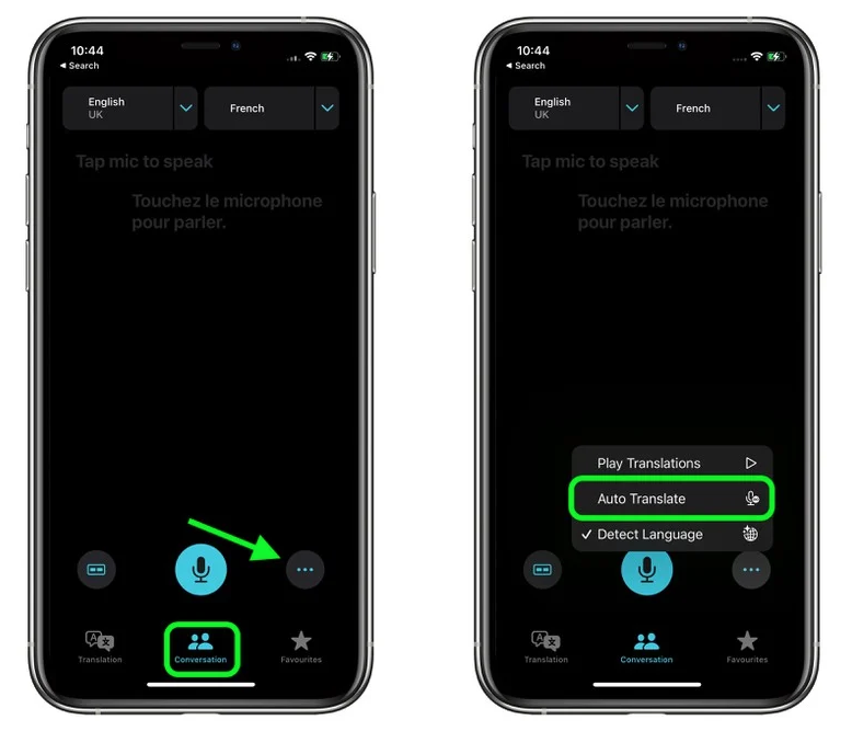虞城苹果手机维修分享iOS 15 “翻译” App 新改进 