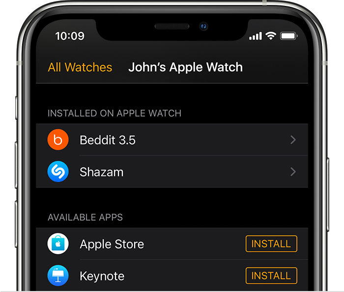 虞城苹果手机维修分享如何在 Apple Watch 上下载应用 